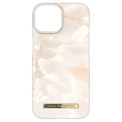 iDeal of Sweden Coque Fashion MagSafe iPhone 15 - Rose Pearl Marble