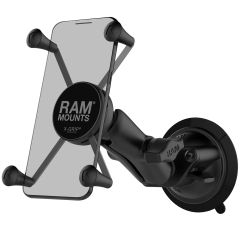 RAM Mounts ﻿X-Grip® Twist-lock Support de téléphone de voiture - Universel - Grand - Noir