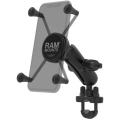 RAM Mounts X-Grip® U-Bolt Support de téléphone vélo/moto/scooter - Universel - Grand - Noir