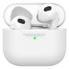 KeyBudz Coque Elevate Protective Silicone Apple AirPods 3 (2021) - White
