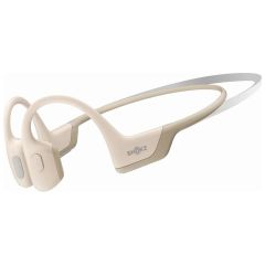 Shokz OpenRun Pro Mini - Modèle petite - Écouteurs sans fil Open-Ear - Conduction osseuse - Beige