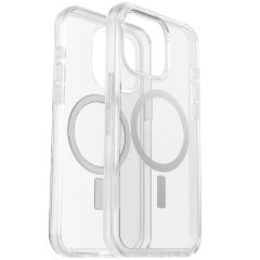 OtterBox Coque Symmetry MagSafe iPhone 15 Pro Max - Transparent