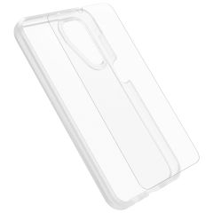 OtterBox Coque arrière React + Protection d'écran en verre trempé Samsung Galaxy A15 (5G) - Clear