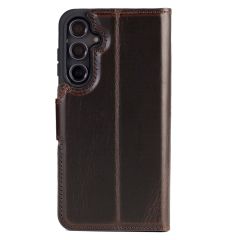Wachikopa Étui de téléphone portefeuille Magic 2-in-1 Samsung Galaxy S24 Plus - Dark Brown