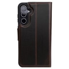 Wachikopa Étui de téléphone portefeuille Multi Wallet Samsung Galaxy S24 - Dark Brown