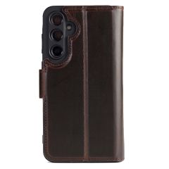 Wachikopa Étui de téléphone portefeuille Multi Wallet Samsung Galaxy S23 FE - Dark Brown