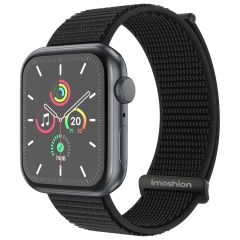 imoshion Bracelet en nylon⁺ Apple Watch Series 1-9 / SE - 38/40/41 mm / Series 10 - 42 mm - Noir