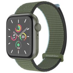 iMoshion Bracelet en nylon⁺ Apple Watch Series 1-9 / SE - 38/40/41 mm - Dark Olive