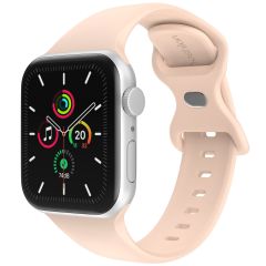 iMoshion Bracelet en silicone⁺ Apple Watch Series 1-9 / SE - 38/40/41 mm - Sand Pink - Taille S/M