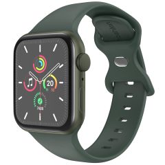 imoshion Bracelet en silicone⁺ Apple Watch Series 1-9 / SE - 38/40/41 mm / Series 10 - 42 mm - Olive - Taille S/M