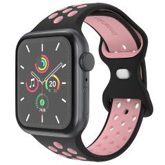 iMoshion Bracelet sport⁺ Apple Watch Series 1-9 / SE - 38/40/41 mm - Taille S/M - Black Pink