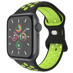 iMoshion Bracelet sport⁺ Apple Watch Series 1-9 / SE - 38/40/41 mm - Taille S/M - Black Volt