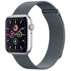 iMoshion Bracelet magnétique milanais Apple Watch Series 1-9 / SE - 38/40/41 mm - Taille M - Gris