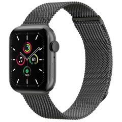 iMoshion Bracelet magnétique milanais Apple Watch Series 1-9 / SE - 38/40/41 mm - Taille M - Space Gray