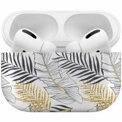 iMoshion Coque Hardcover Design AirPods Pro - Glamour Botanic