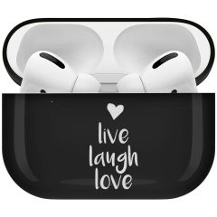 imoshion Coque Hardcover Design AirPods Pro - Live Laugh Love