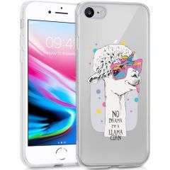 iMoshion Coque Design iPhone SE (2022 / 2020) / 8 / 7 - Lamacorn