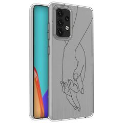 iMoshion Coque Design Samsung Galaxy A52(s) (5G/4G) - Holding Hands