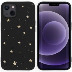 imoshion Coque Design iPhone 13 - Etoiles / Noir