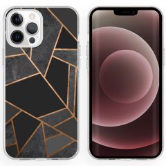 iMoshion Coque Design iPhone 13 Pro Max - Black Graphic