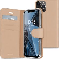 Accezz Étui de téléphone portefeuille Wallet iPhone 13 Pro Max - Dorée