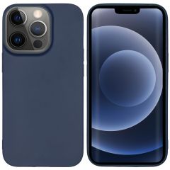 iMoshion Coque Couleur iPhone 13 Pro - Bleu foncé