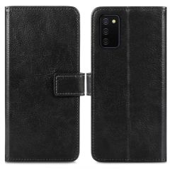 imoshion Étui de téléphone portefeuille Luxe Samsung Galaxy A03s - Noir