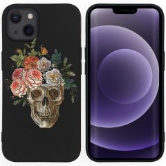 iMoshion Coque Design iPhone 13 - Flower skull