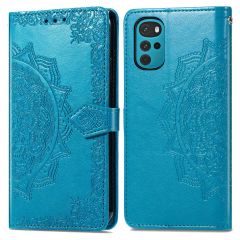 iMoshion Etui de téléphone portefeuille Mandala Motorola Moto G22 - Turquoise