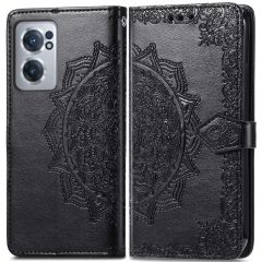 iMoshion Etui de téléphone portefeuille Mandala OnePlus Nord CE 2 5G - Noir