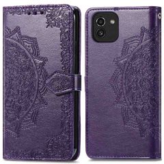 iMoshion Etui de téléphone portefeuille Mandala Samsung Galaxy A03 - Violet