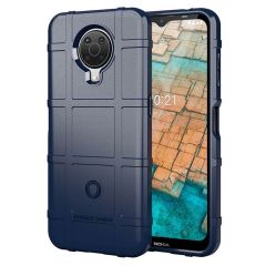 iMoshion Coque Arrière Rugged Shield Nokia G10 / G20 - Bleu foncé