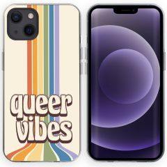 iMoshion Coque Design iPhone 13 - Rainbow Queer vibes