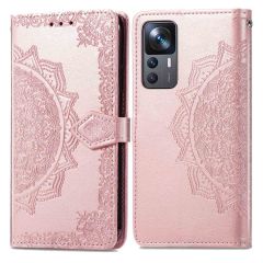 imoshion Etui de téléphone portefeuille Mandala Xiaomi 12T (Pro) - Rose Dorée