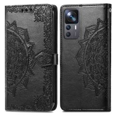 iMoshion Etui de téléphone portefeuille Mandala Xiaomi 12T (Pro) - Noir