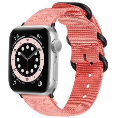 imoshion Bracelet en nylon Apple Watch Series 1-9 / SE - 38/40/41mm - Rose