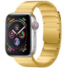 Selencia Bracelet magnétique en acier Apple Watch Series 1-9 / SE - 38/40/41mm - Dorée