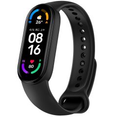 imoshion Bracelet en silicone le Xiaomi Mi Band 5 / 6 - Noir