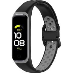 imoshion Bracelet sportif en silicone Samsung Galaxy Fit 2 - Noir / Gris