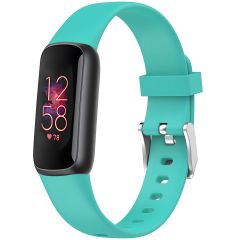 imoshion Bracelet en silicone le Fitbit Luxe - Turquoise