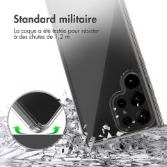 Accezz Coque Xtreme Impact Samsung Galaxy S23 Ultra - Transparent