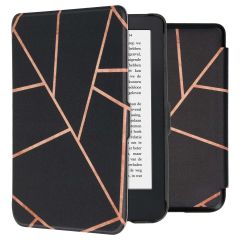 iMoshion ﻿Design Slim Hard Sleepcover Kobo Clara 2E / Tolino Shine 4 - Black Graphic