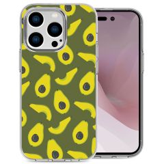 iMoshion Coque Design iPhone 14 Pro - Avocados