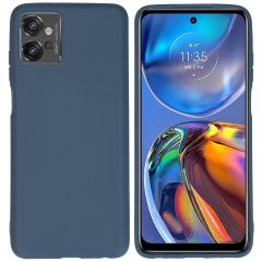 iMoshion Coque Couleur Motorola Moto G32 - Bleu foncé