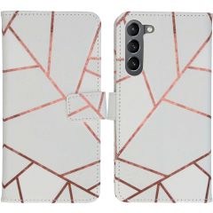 iMoshion Coque silicone design Samsung Galaxy S23 Plus - White Graphic