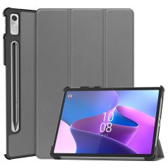 iMoshion Coque tablette Trifold Lenovo Tab P11 Pro (2nd gen) - Gris