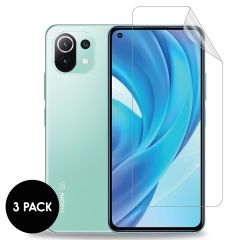 iMoshion ﻿Protection d'écran Film 3 pack Xiaomi Mi 11 Lite (5G)/(4G)