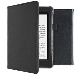 imoshion Étui de liseuse en cuir végan Kindle Paperwhite 4 - Noir