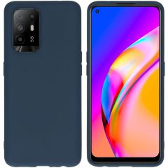 iMoshion Coque Couleur Oppo A94 (5G) - Bleu foncé