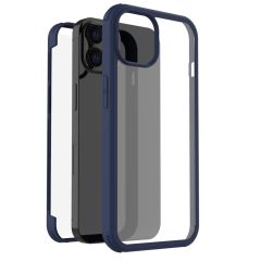 Accezz Coque de protection intégrale à 360° iPhone 14 Pro Max- Bleu